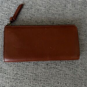 Madewell Brown Leather Wallet